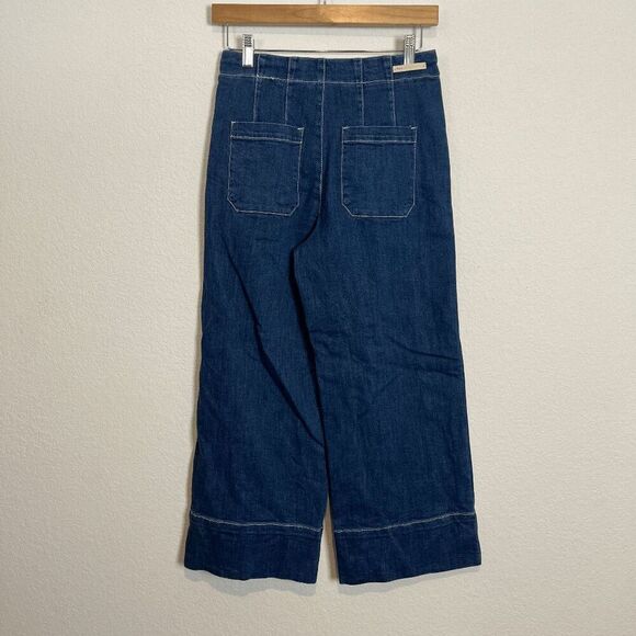 Anthropologie Pilcro & The Letterpress Ultra High Rise Wide Leg Jeans Women's 25 - Picture 3 of 5